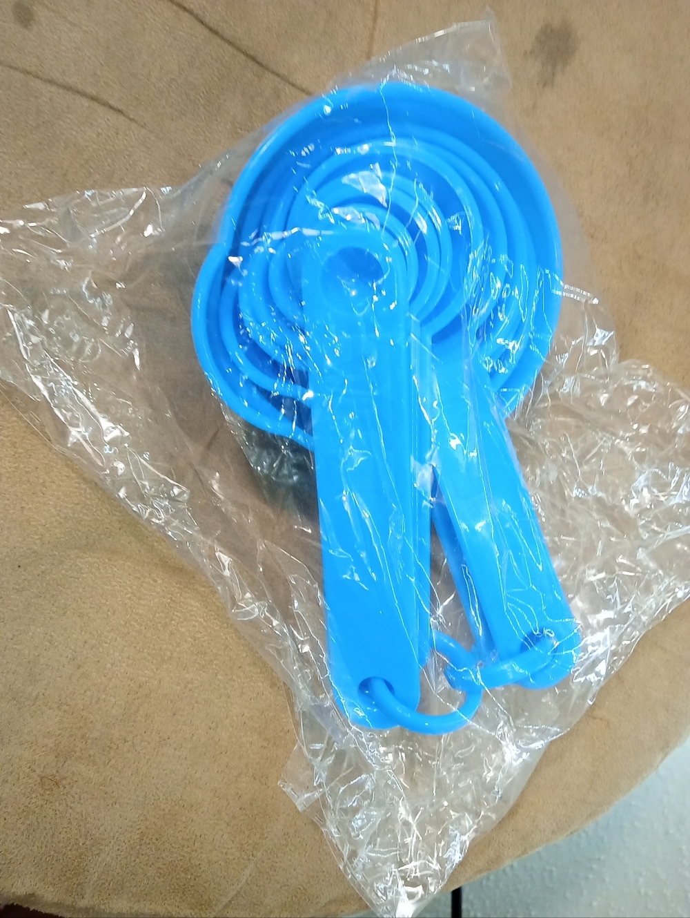 Measuring Cups & Spoons Set Blue New